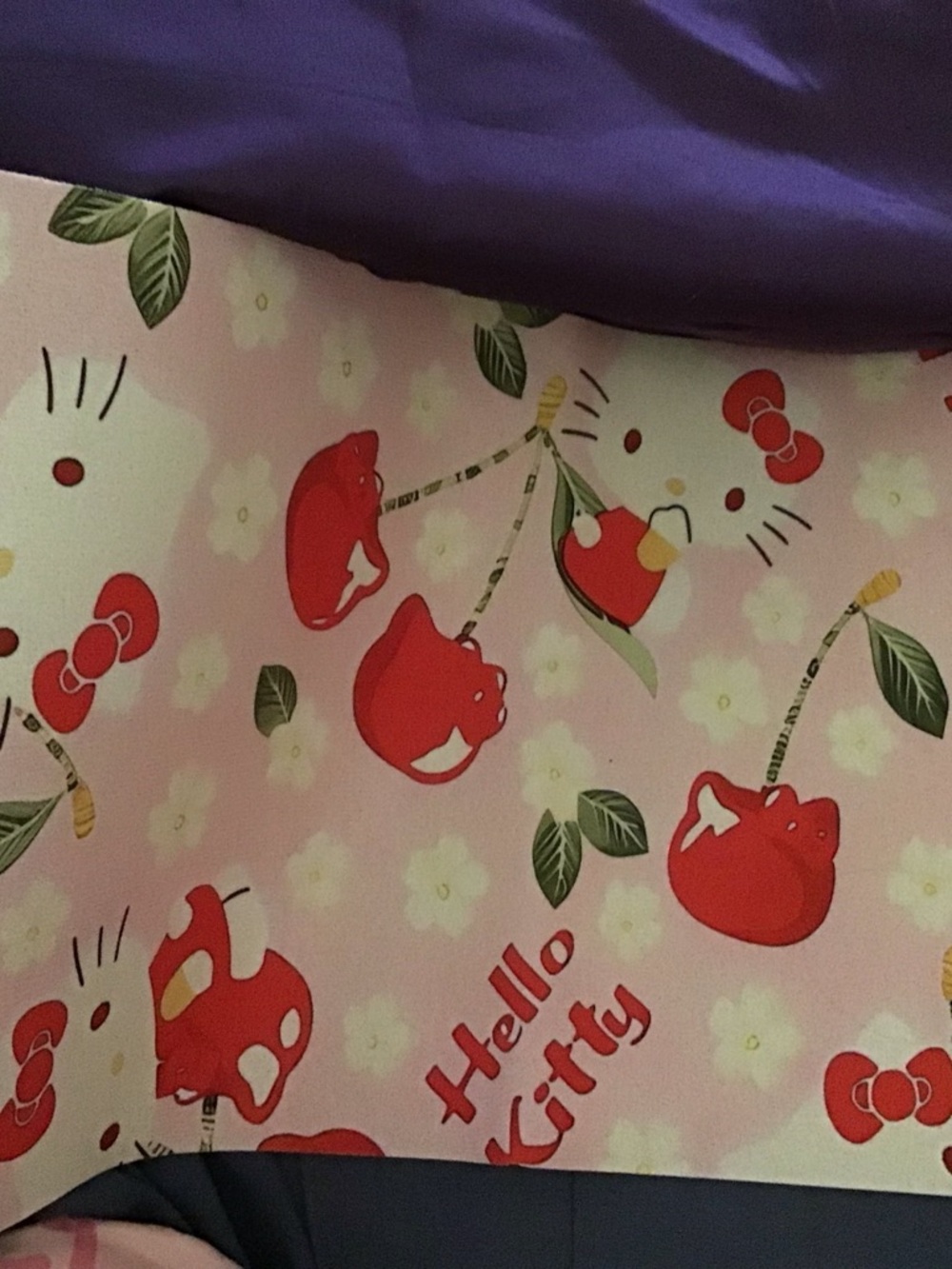 Hello Kitty Pink Cherry xl mouse pad